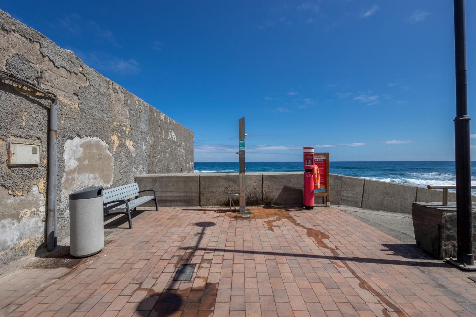 Costa Norte San Andres Studio Con Terraza Compartida Vista Al Mar Trapiche (Las Palmas) Exterior foto
